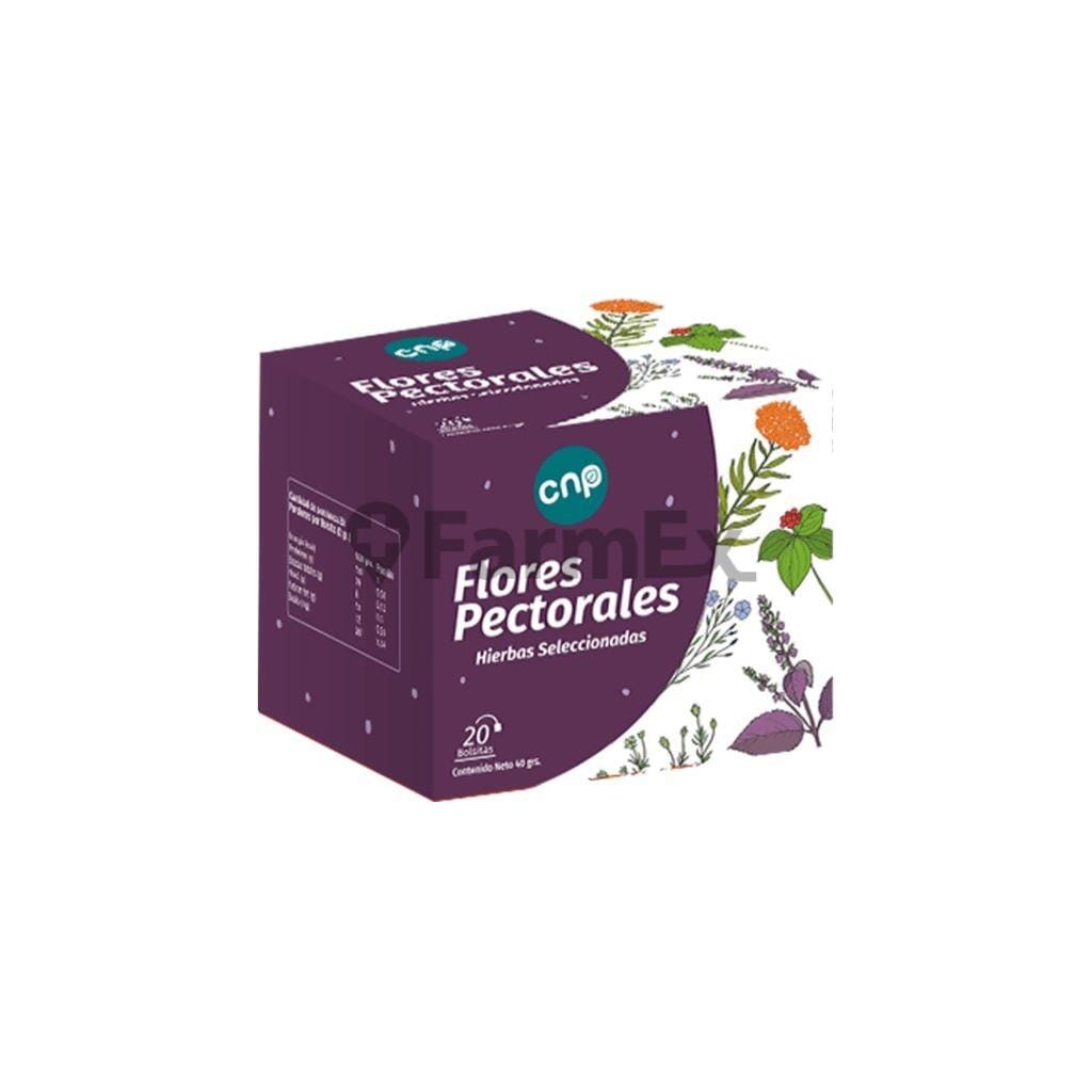 Té "Flores pectorales" x 20 bolsitas Farmex-Pluxee-Persistente